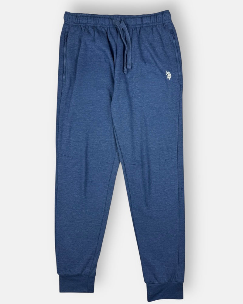 US PLO Original Cotton Fleece Trouser (Blue Melange)