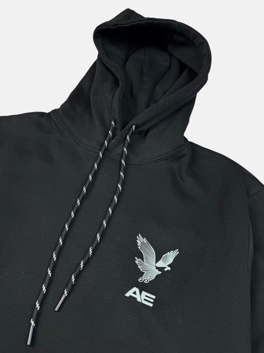 Amrcn Eagle Premium Cotton Fleece Hoddie SL (Black)