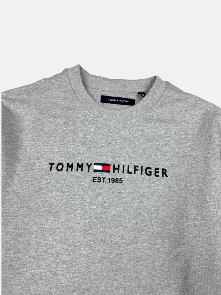 TH Premium Cotton Terry Sweatshirt (Heather Grey)