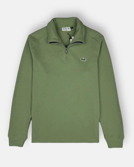 LCSTE Thermal Mockneck Zip-Up (Olive Green)