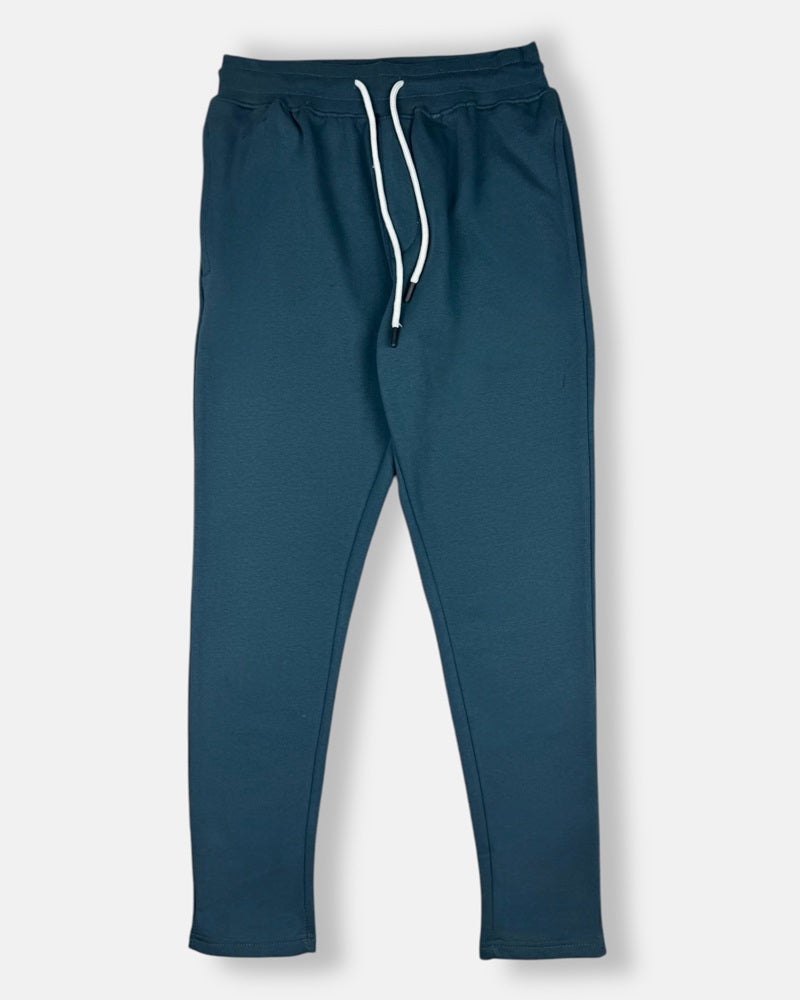 Z.A.R.A Premium Fleece Straight Bottom Trouser (Teal)