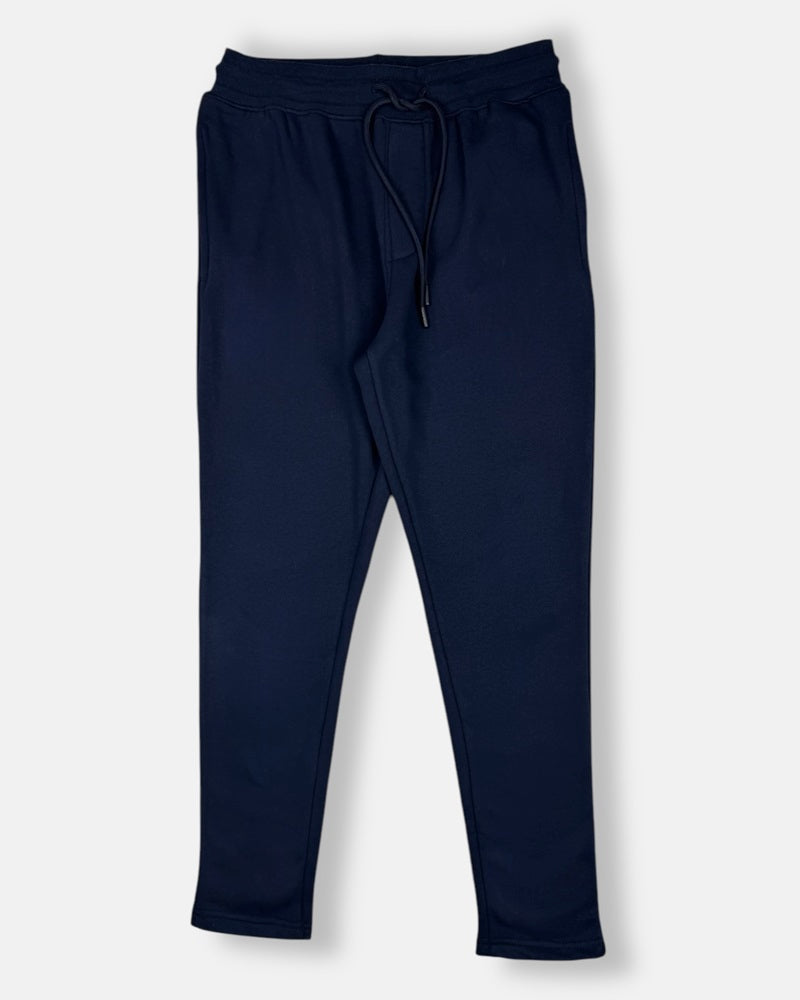 Z.A.R.A Premium Fleece Straight Bottom Trouser (Navy Blue)