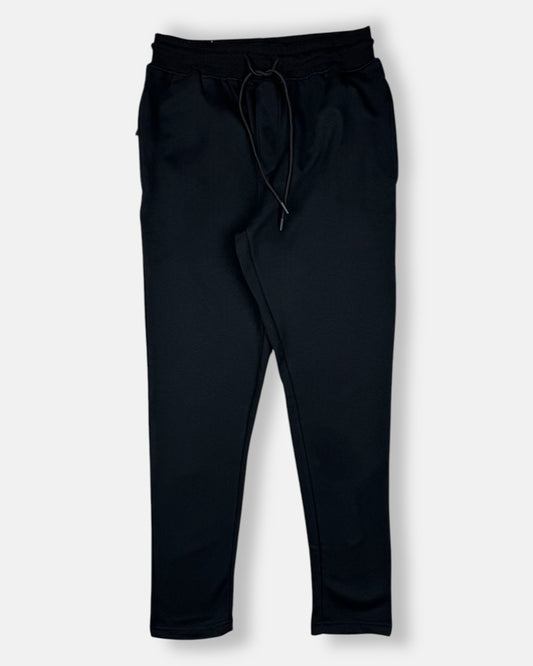 Z.A.R.A Premium Fleece Straight Bottom Trouser (Black)