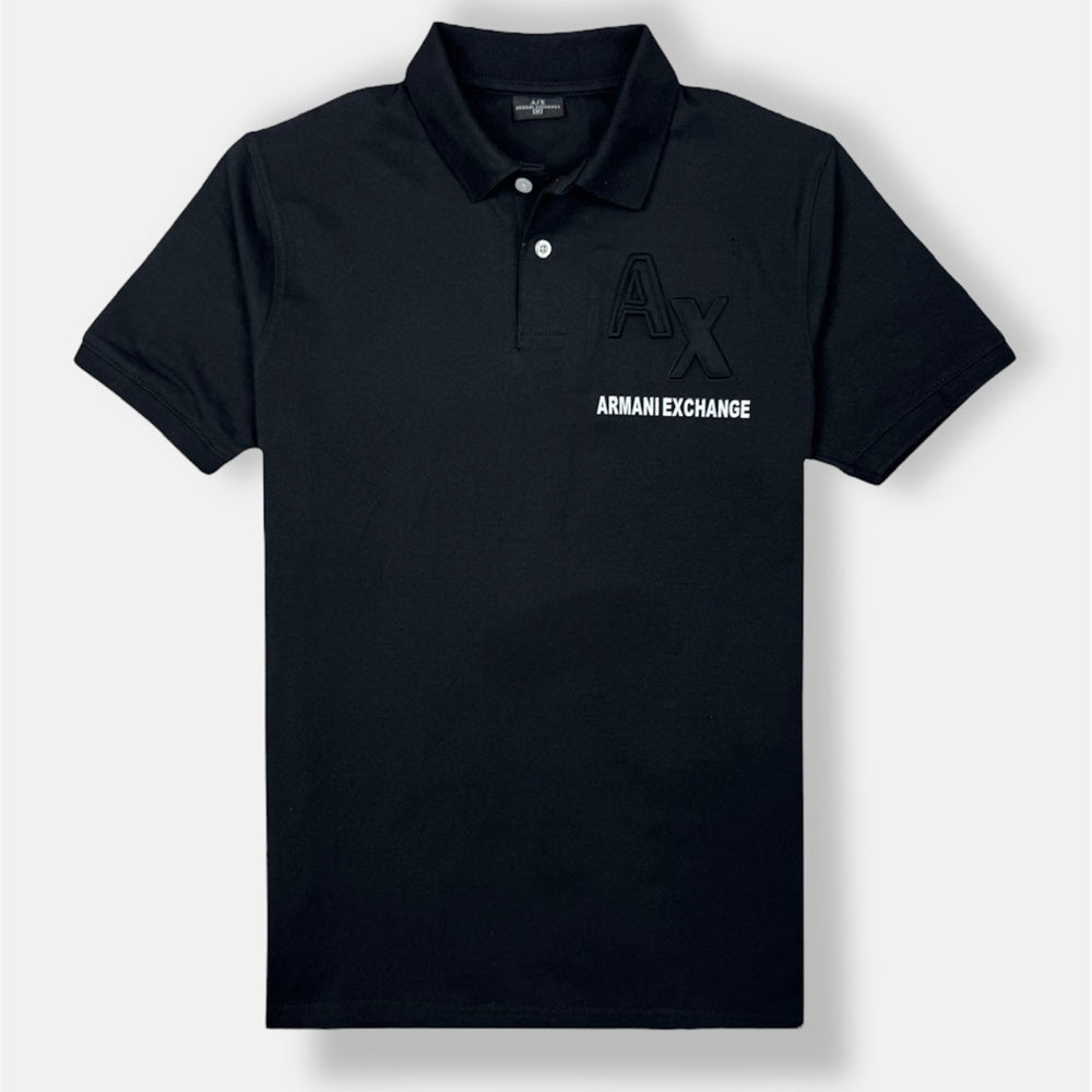 A-X PREMIUM POLO SHIRT (BLACK)