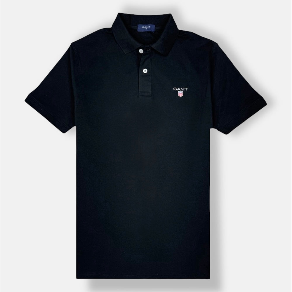 G.A.N.T PREMIUM POLO SHIRT (BLACK)