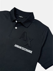 A-X PREMIUM POLO SHIRT (BLACK)