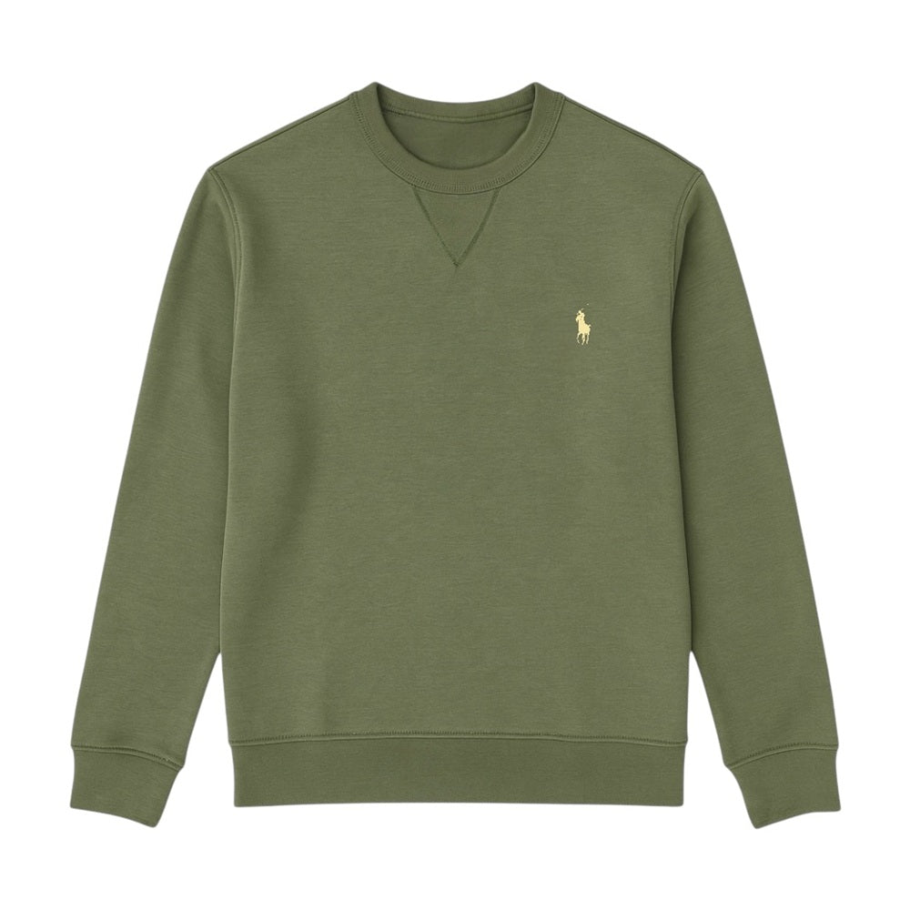 RL PREMIUM S/P COTTON FLEECE SWEARTSHIRT (OLIVE)