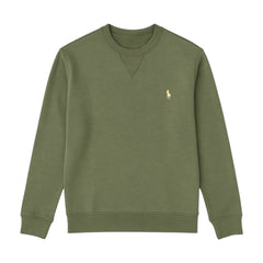 RL PREMIUM S/P COTTON FLEECE SWEARTSHIRT (OLIVE)