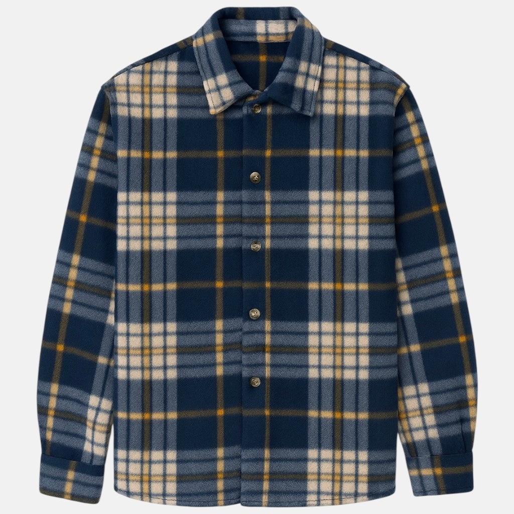 Z.A.R.A PREMIUM POLAR FLEECE BUTTON DOWN CASUAL SHIRT