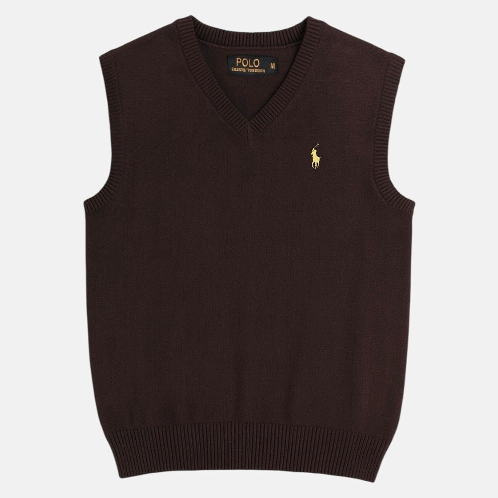 RL Premium S/L Knitted Sweater (Choclate Brown)