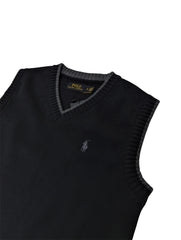 RL Premium S/L Knitted Sweater (Black)