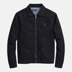 RL PREMIUM COTTON TWILL JACKET (BLACK)