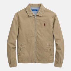 RL PREMIUM COTTON TWILL JACKET (KHAAKI)