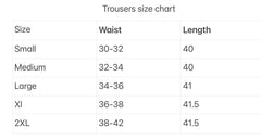 NKE Premium Cotton Trouser Black