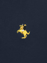 GRDNO Premium Napoleon Small Cow Boy Polo Shirt (Navy Blue)