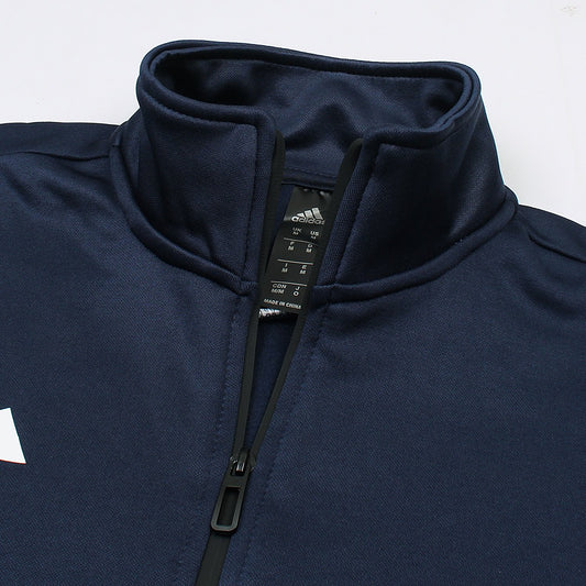 ADDAS Imported Piping-Fleece Tracksuit (Navy Blue)