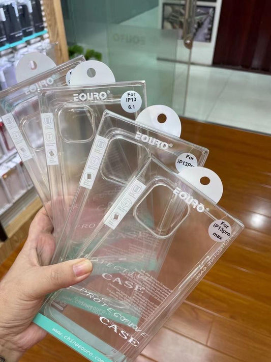 E.U.R.O Transparent Clear Protective iphone Case