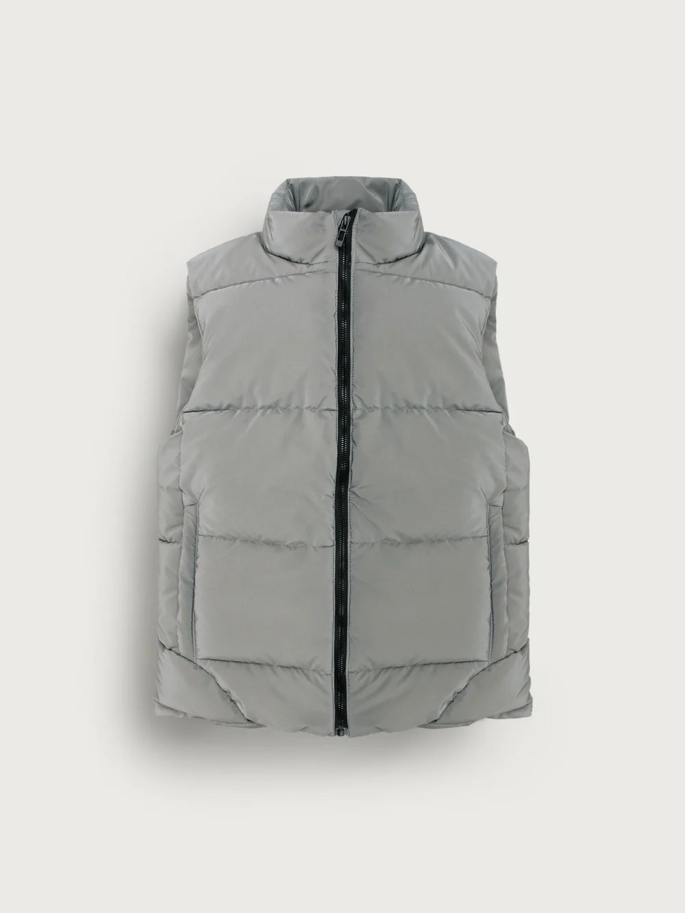 ZR12 IMPORTED LUXURY HANDWOVEN GILLET RAW (STEEL GREY)