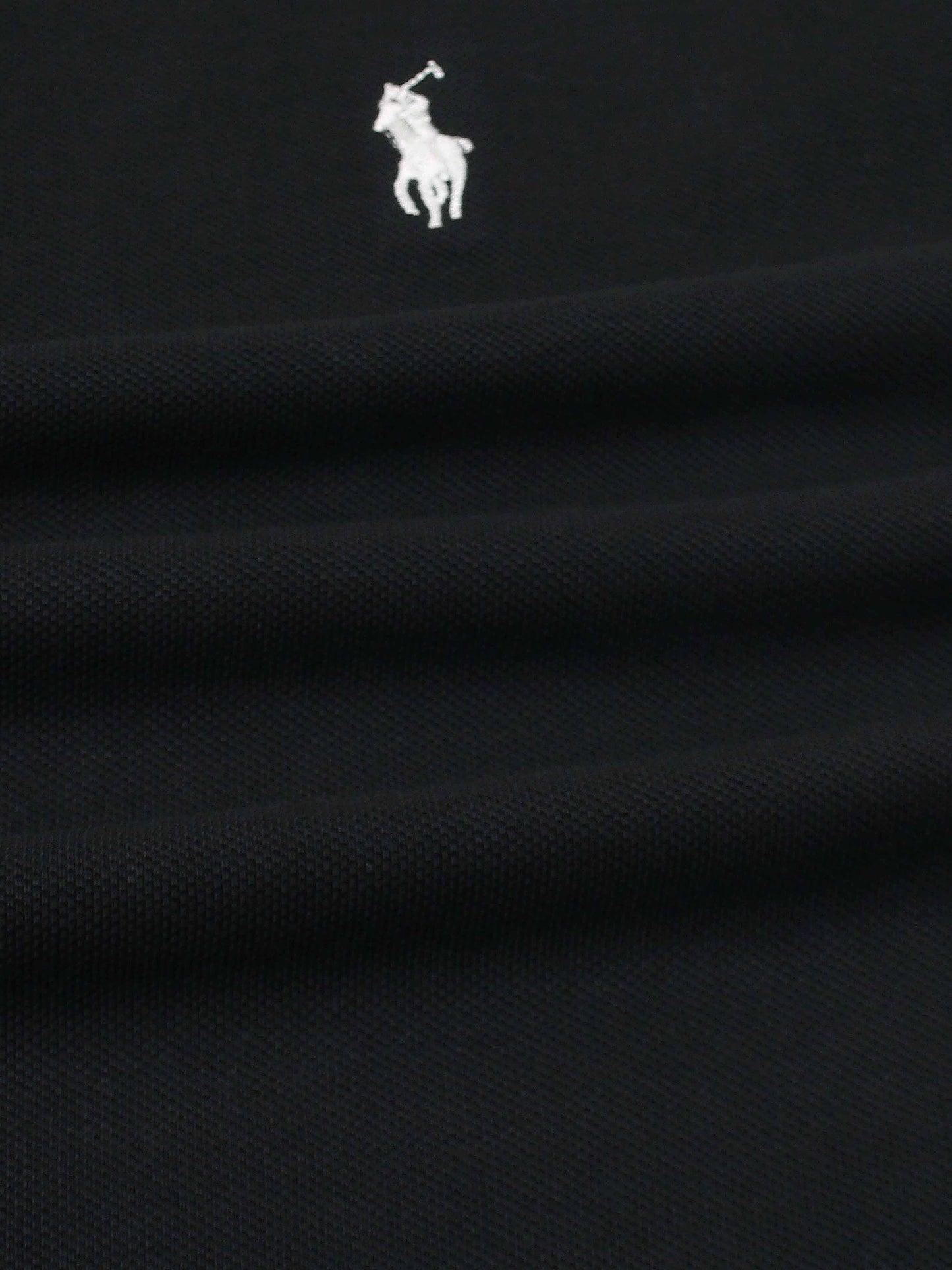 RL Premium Placket Polo Shirt (Black)