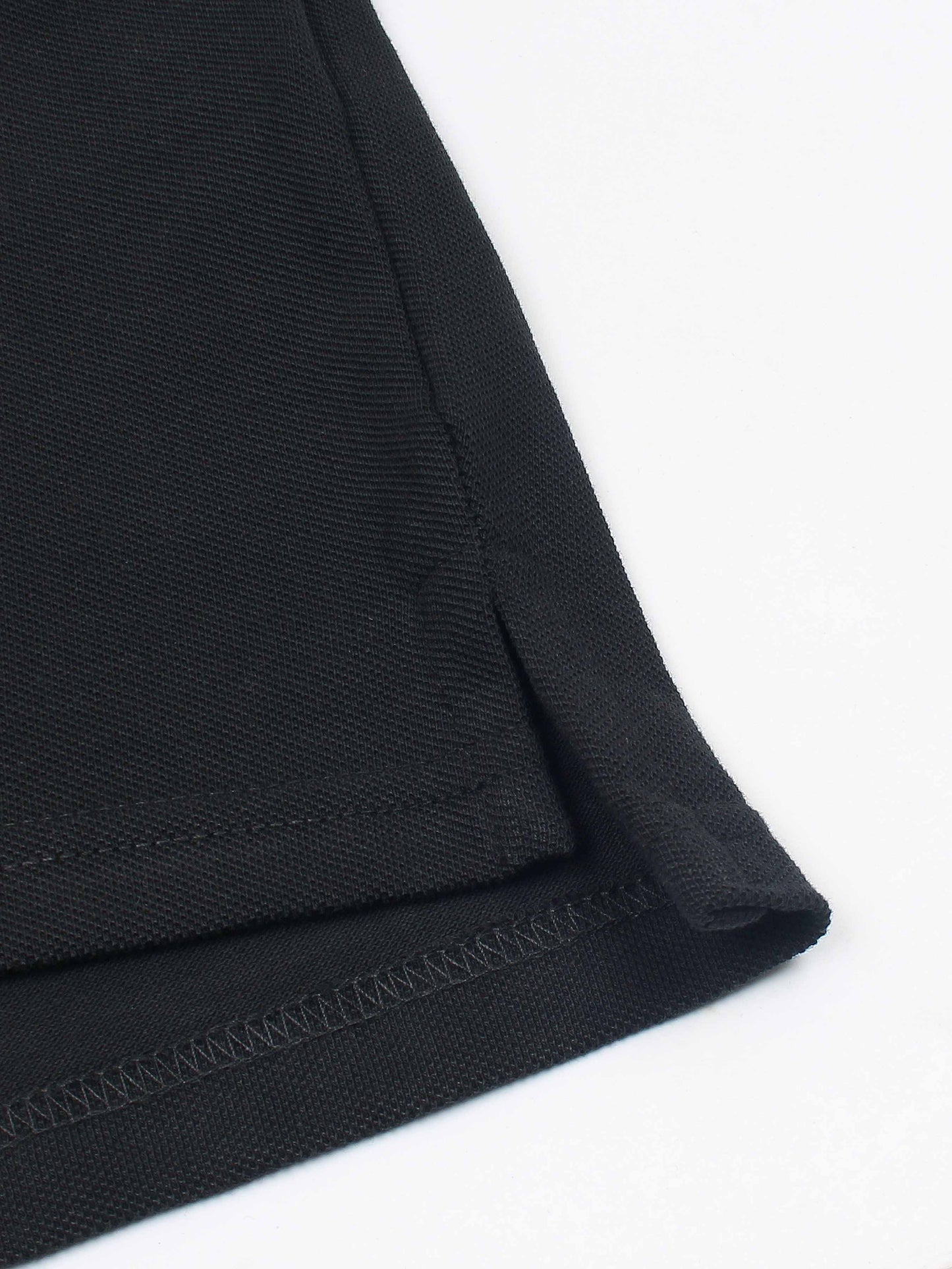 RL Premium Placket Polo Shirt (Black)