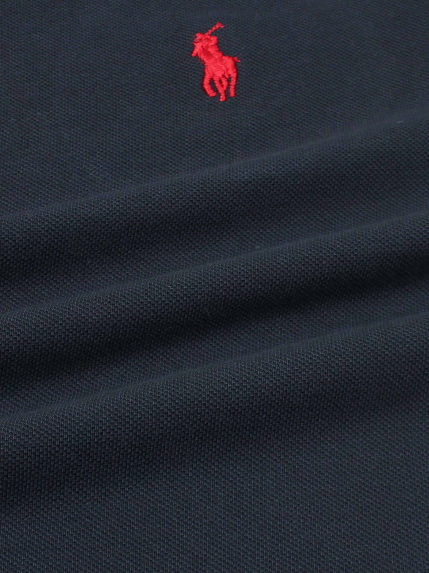 RL Premium Placket Polo Shirt (Navy Blue)