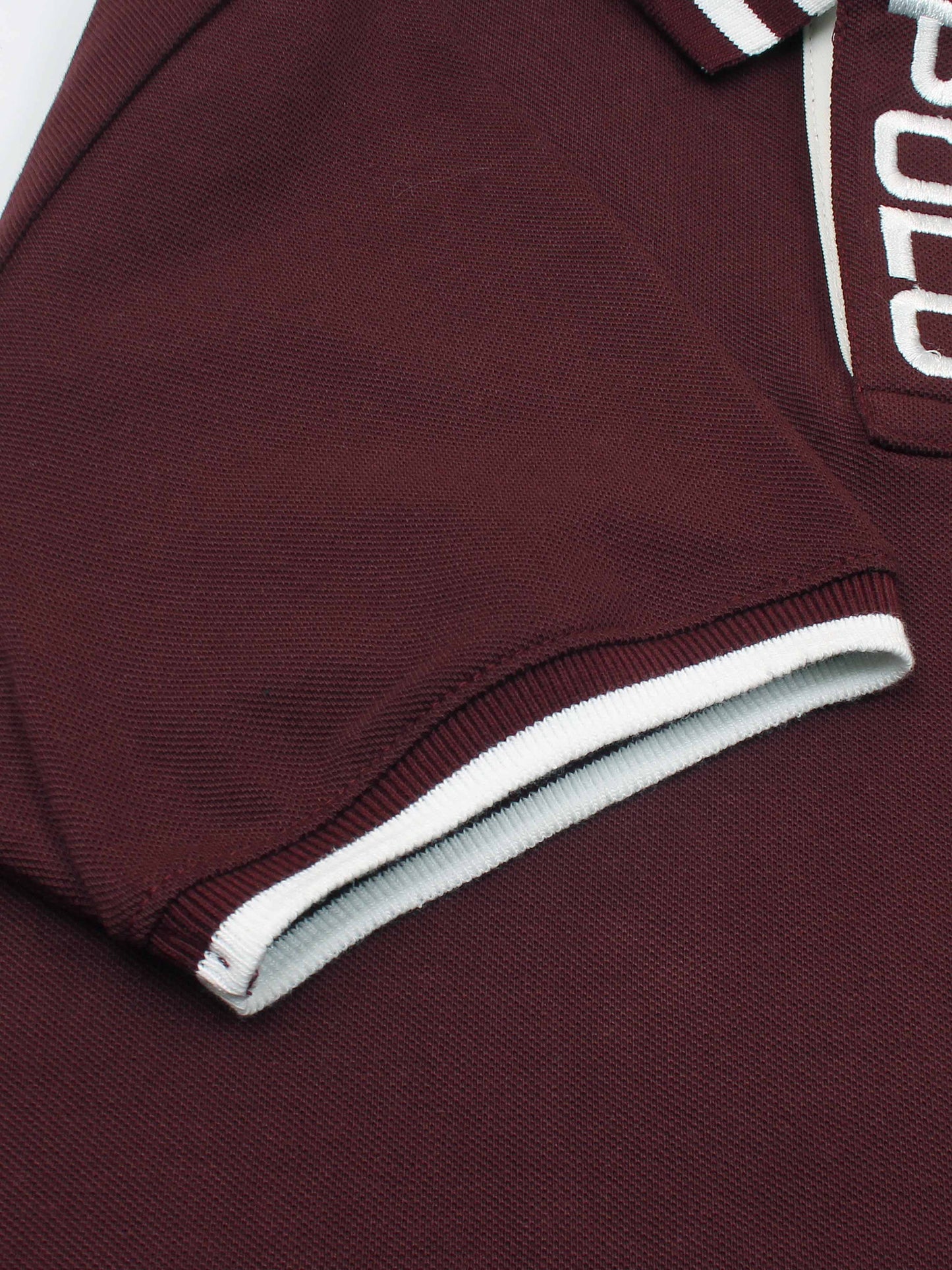 RL Premium Placket Polo Shirt (Maroon)