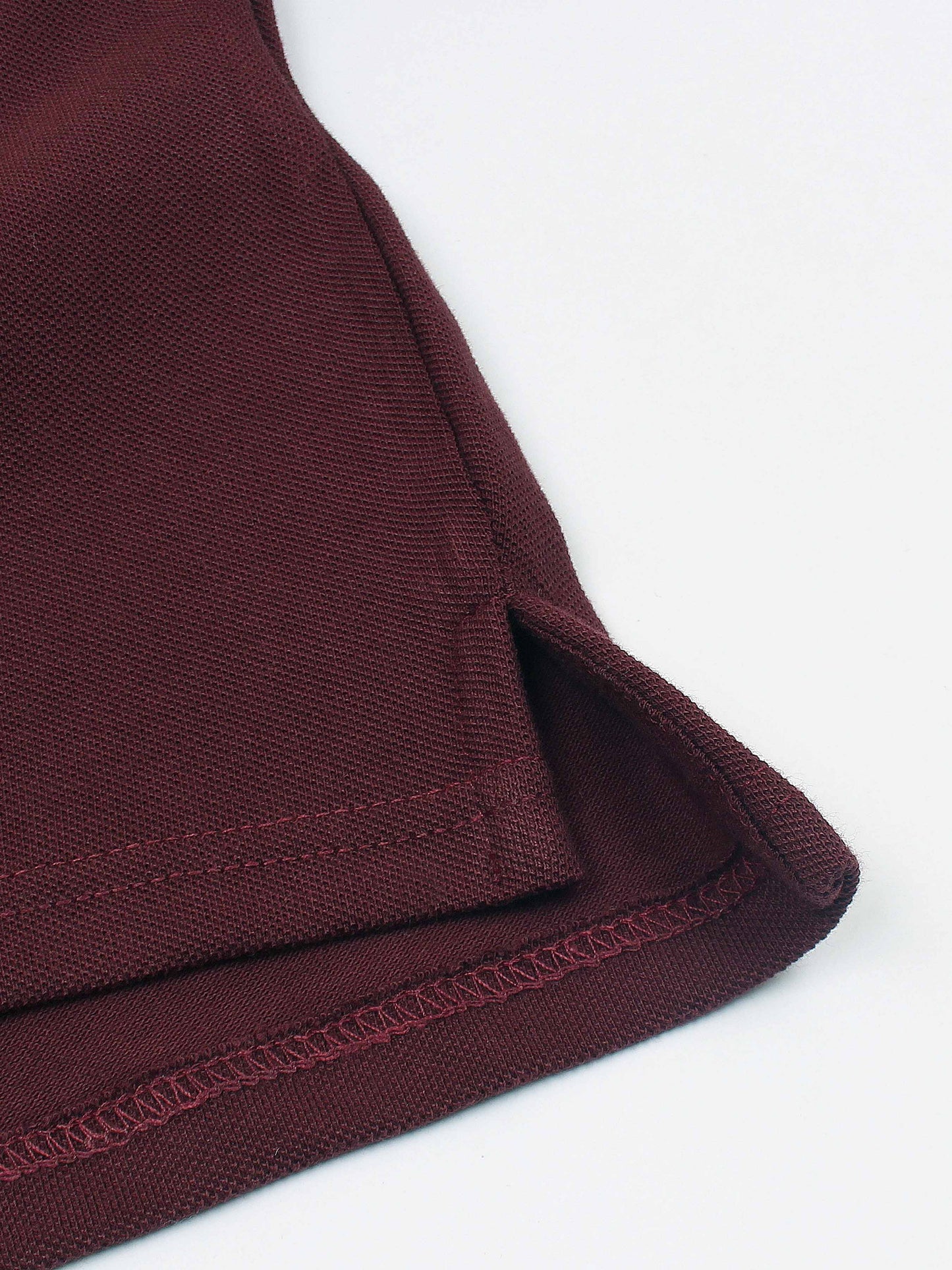 RL Premium Placket Polo Shirt (Maroon)