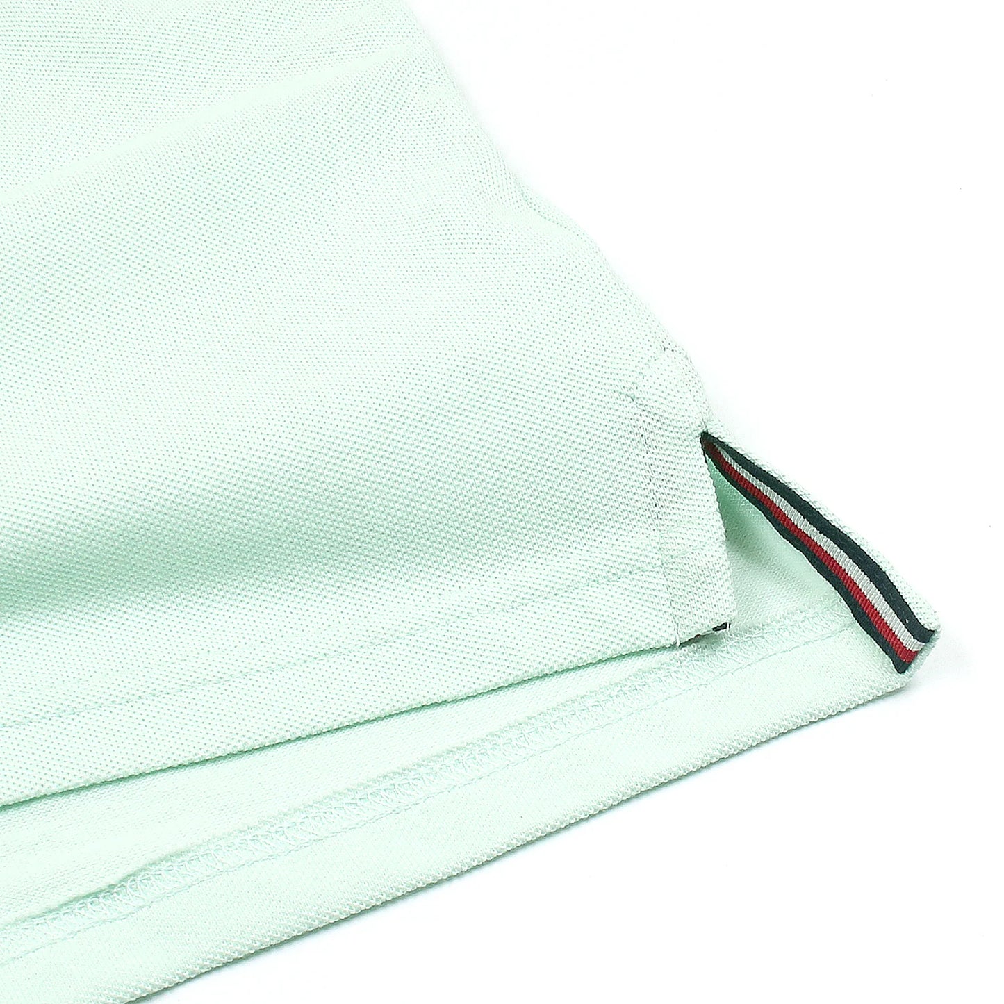 Tommy Premium Self Emb Polo Shirt (Sea-Green)