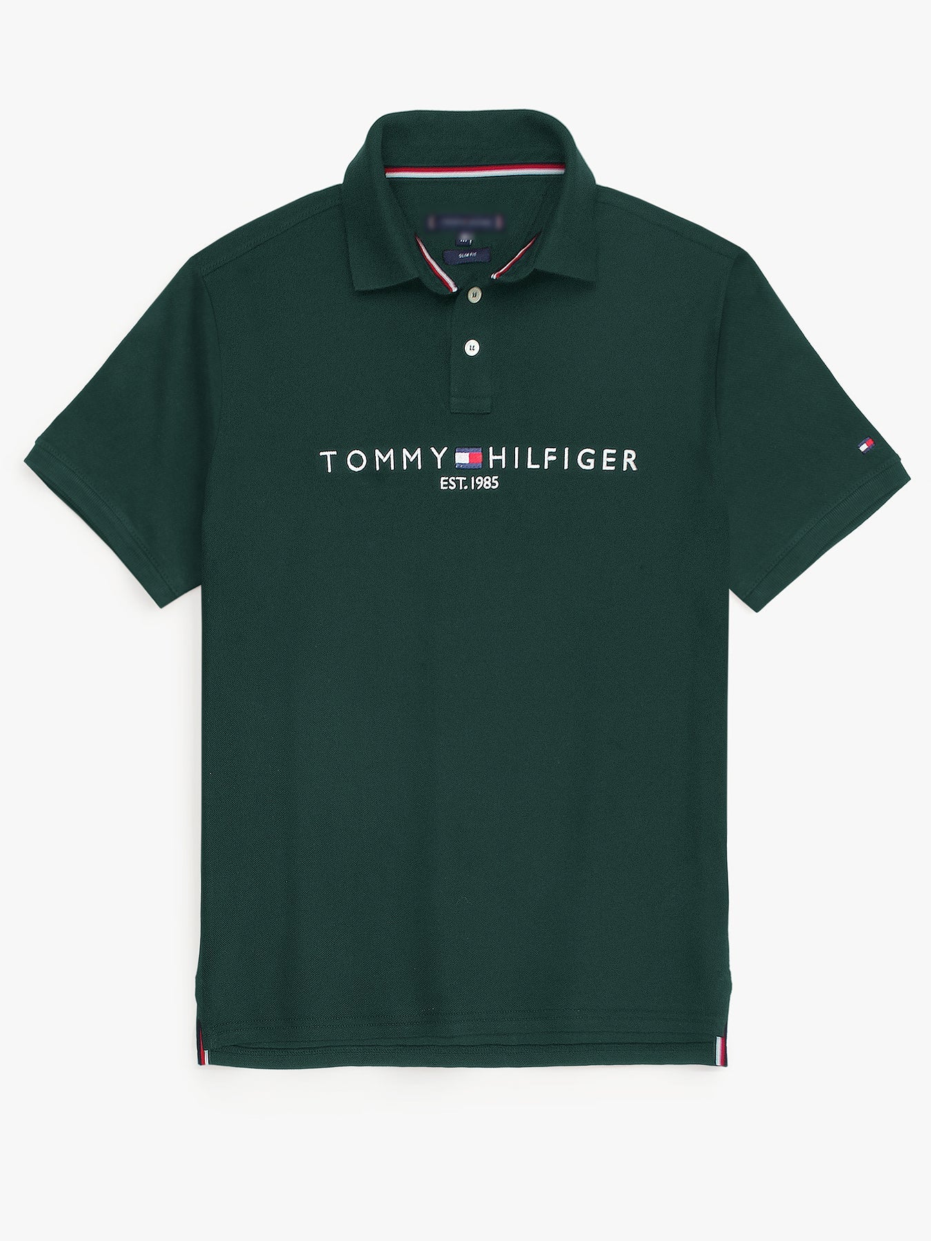 Tommy Premium Self Emb Polo Shirt (Green)