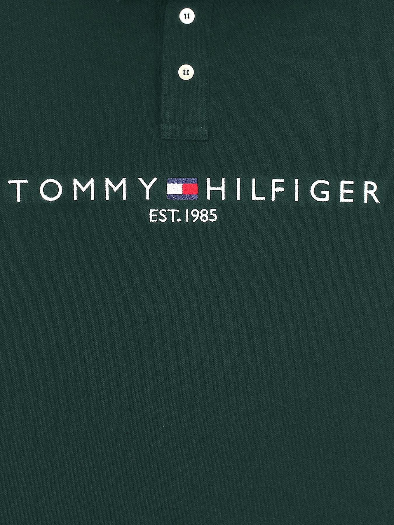 Tommy Premium Self Emb Polo Shirt (Green)