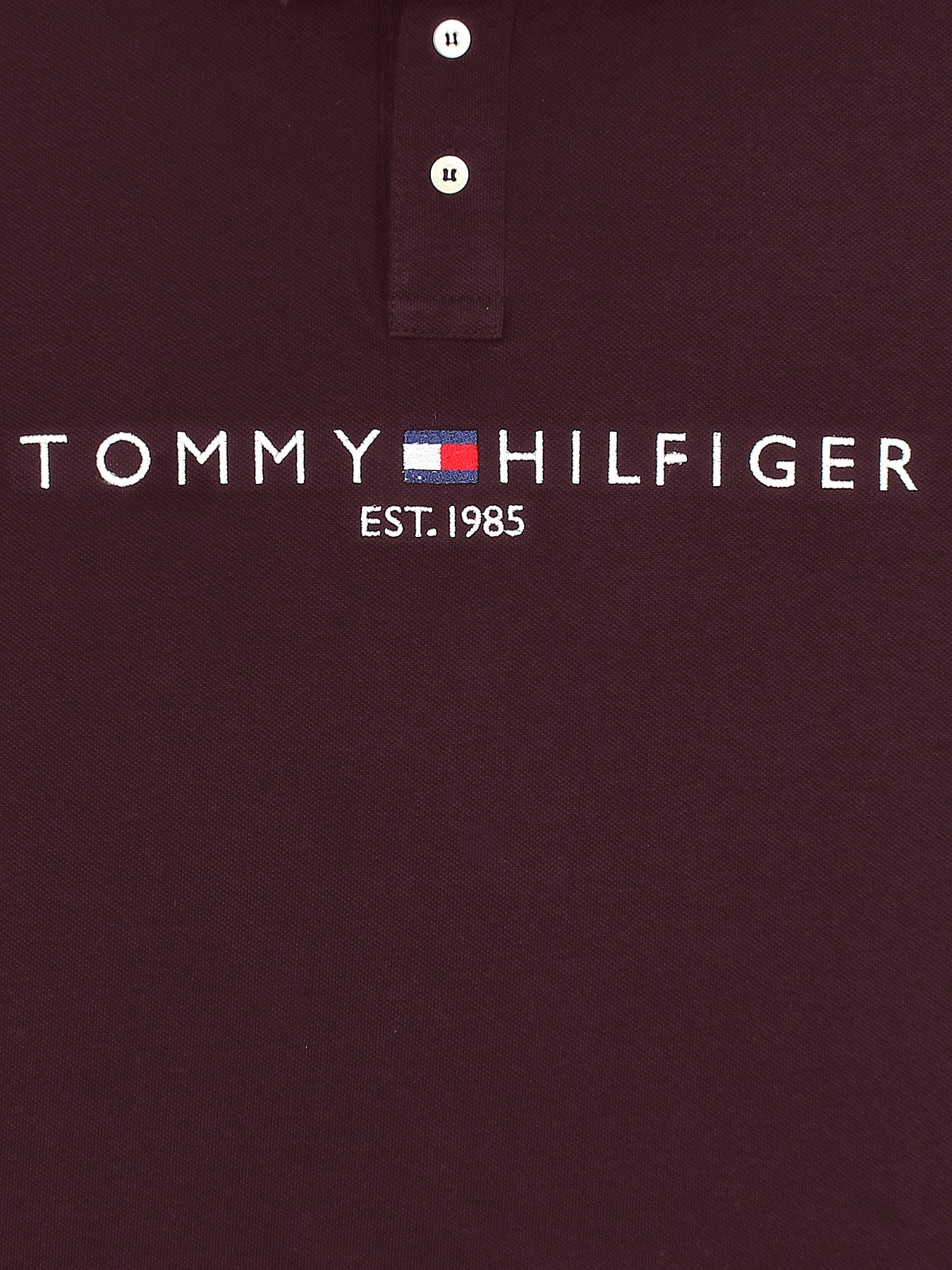 Tommy Premium Self Emb Polo Shirt (Maroon)