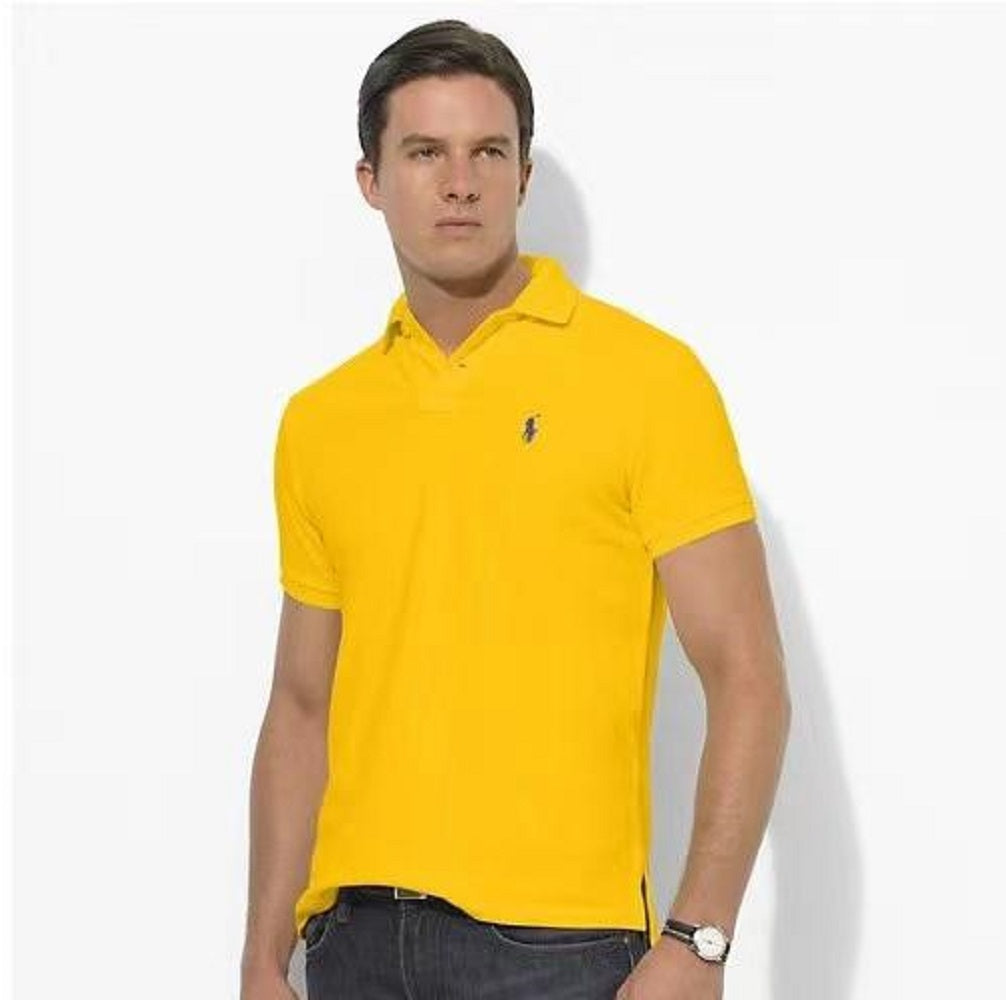 RL Small Pony Polo Shirt (Yellow)