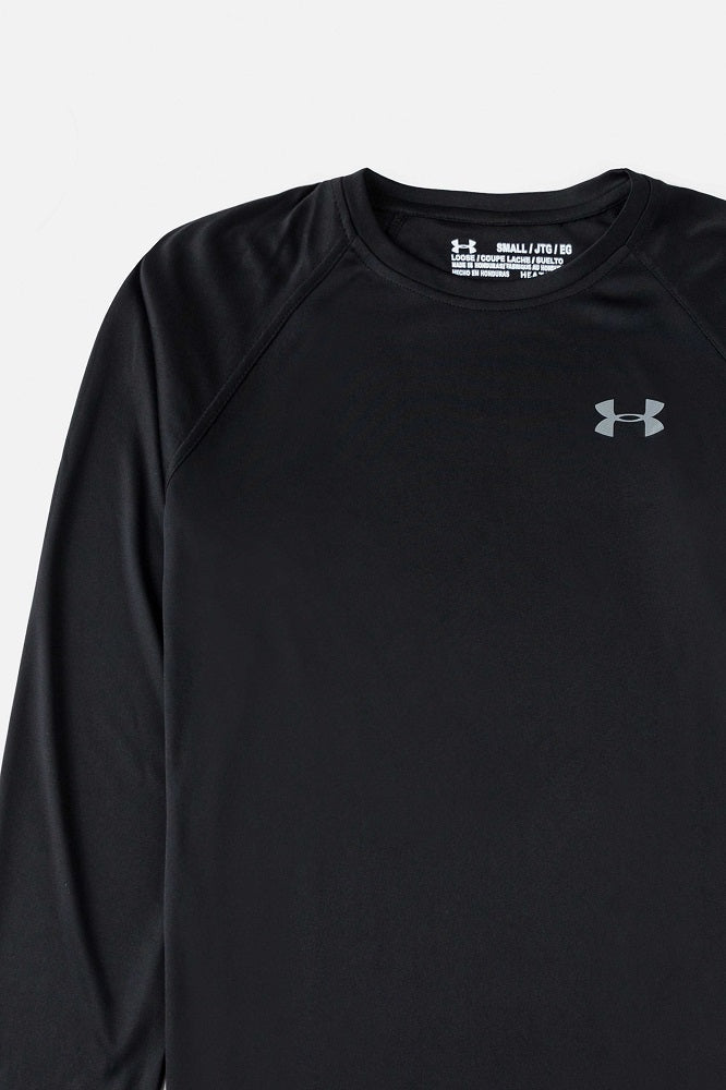 UA Premium Dri Fit Full Sleeves T-Shirt (Black)