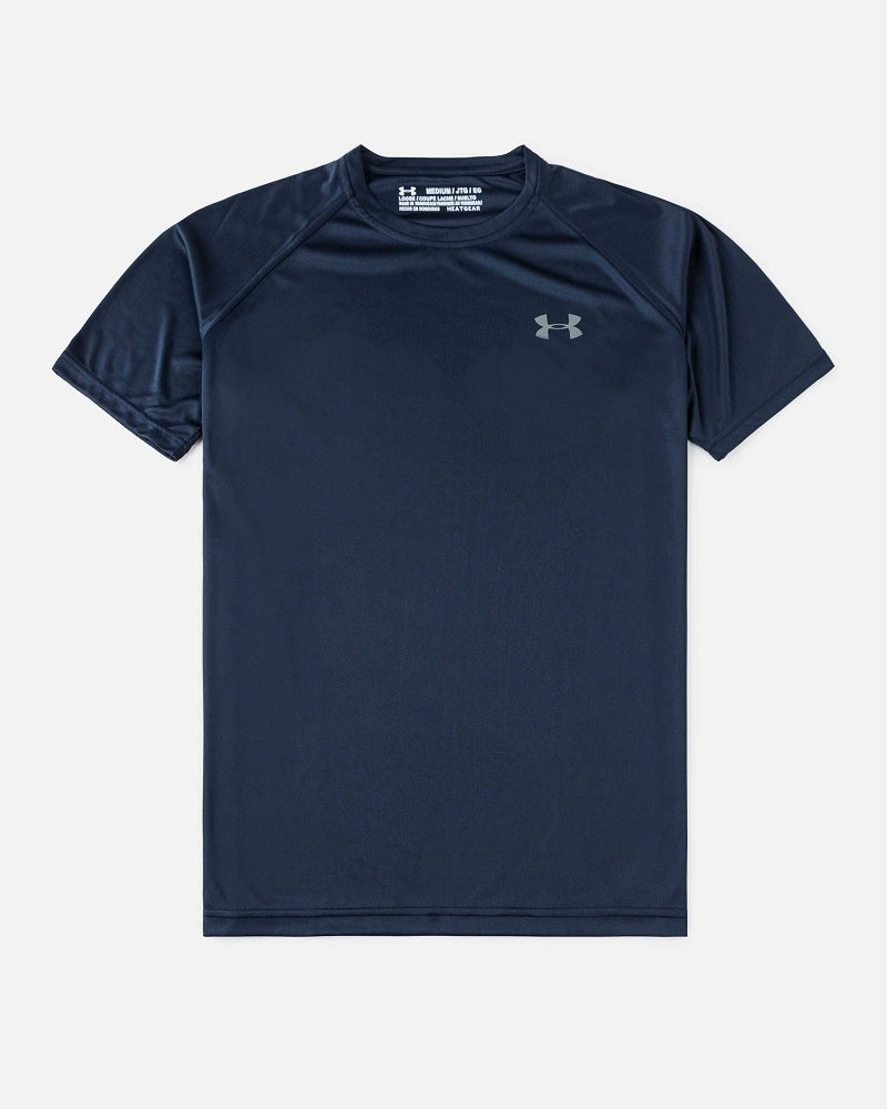 UA Premium Dri Fit T-Shirt (Navy Blue)