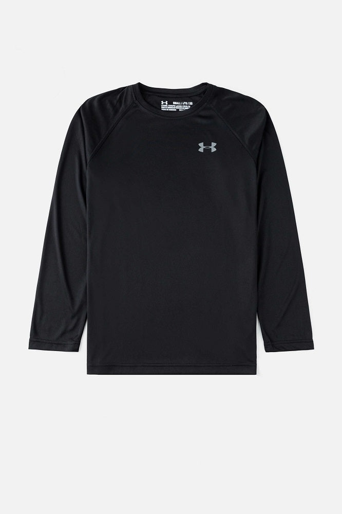 UA Premium Dri Fit Full Sleeves T-Shirt (Black)