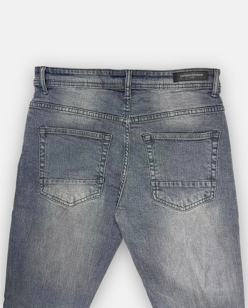 Slim Fit Denim Jeans Stone Wash – Leftovers Den