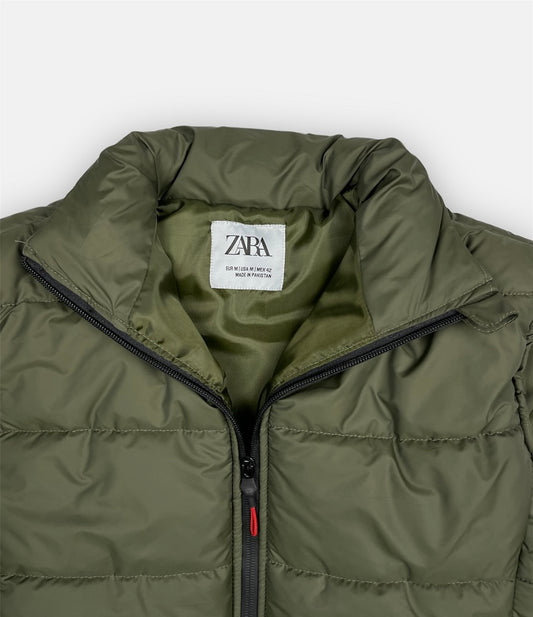 Zara - Puffer Jacket - Silver - Unisex