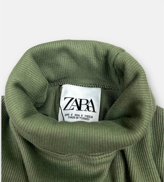 Z.A.R.A Premium Turtle Neck Sweats (Olive Green)