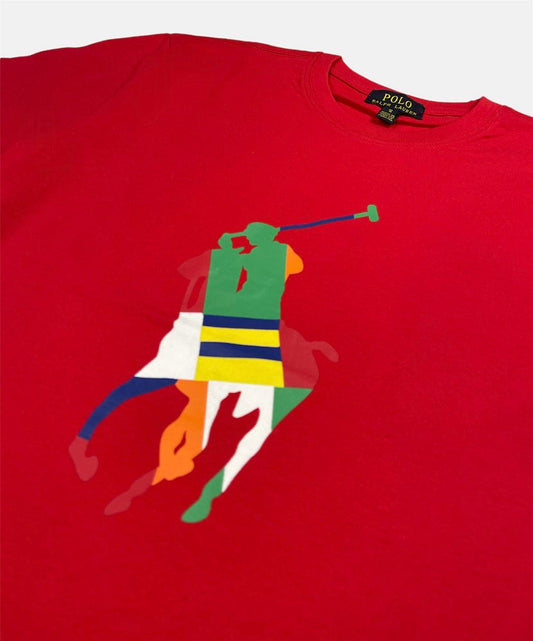RL Premium Big Pony Graphic t-shirt (Red)