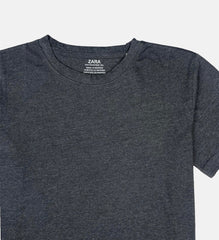 Z.A.R.A Basic T-shirt (Charcoal Black)