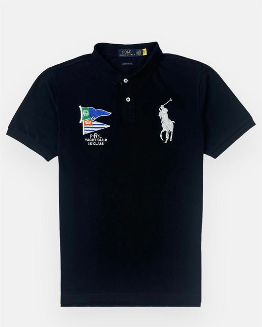 RL Imported Yatch Club Polo Shirt (Black)