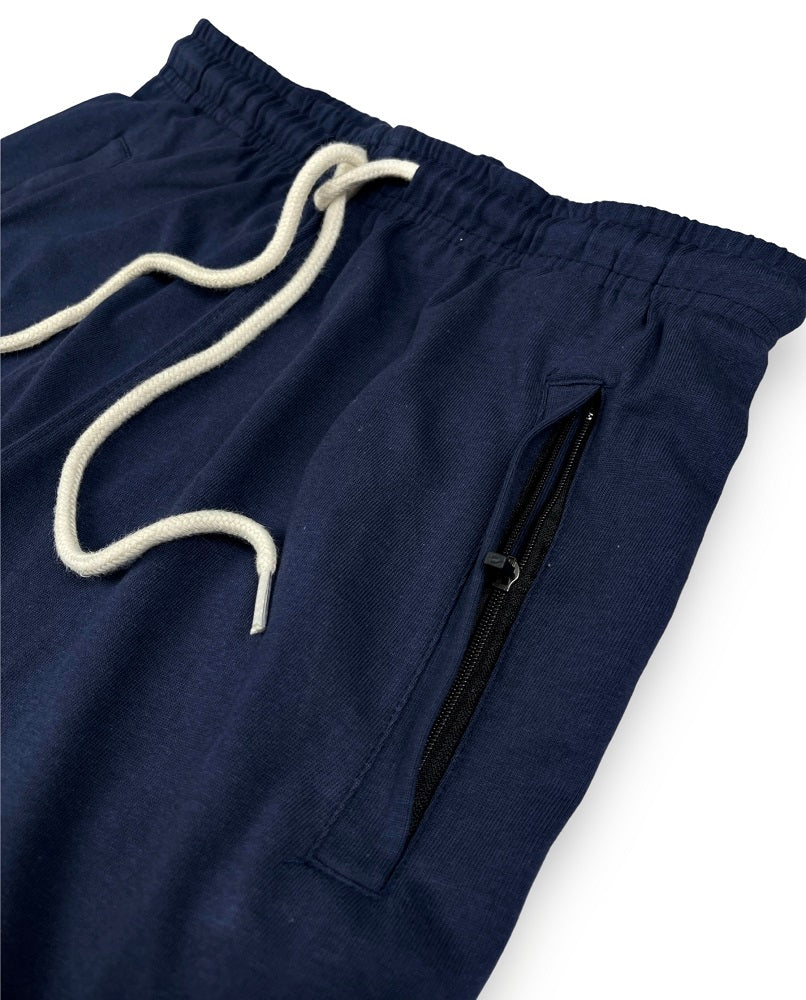Z.A.R.A Premium Cotton Knitted Trouser (Navy Blue)