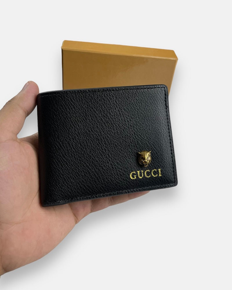 GCI Lion Imported Men's Wallet (Black)