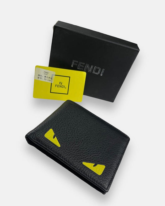 F.E.N.D.I Imported Men's Wallet (Black)