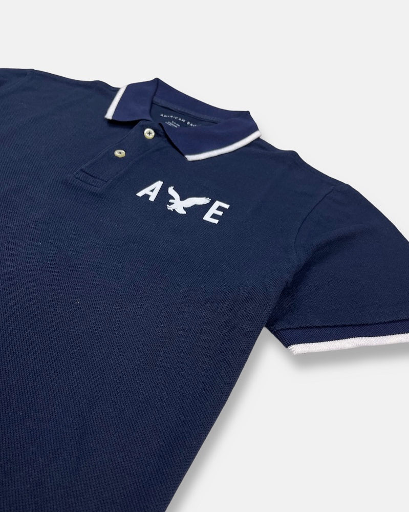Amrcn Eagle Polo Shirt (Navy Blue)
