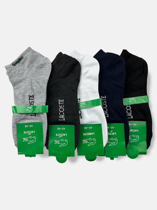 LCSTE Premium Ankle Socks (Pack Of 5)