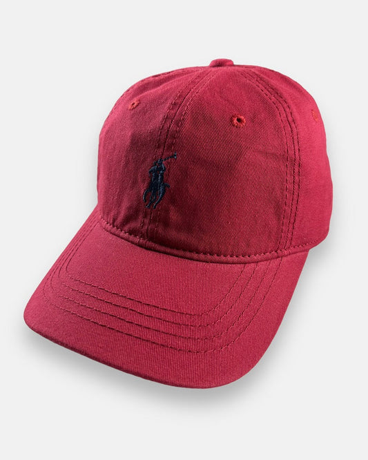 RL Imported Small Pony Cap-Red