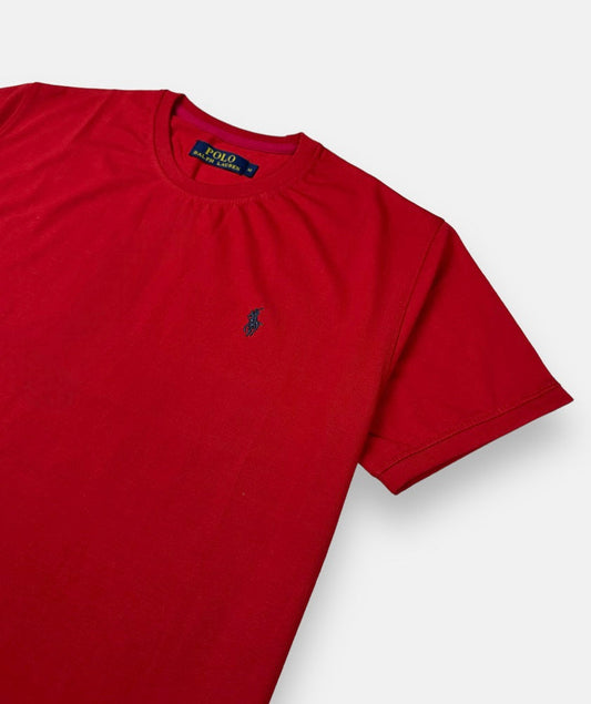 RL Premium Small Pony T-shirt Red