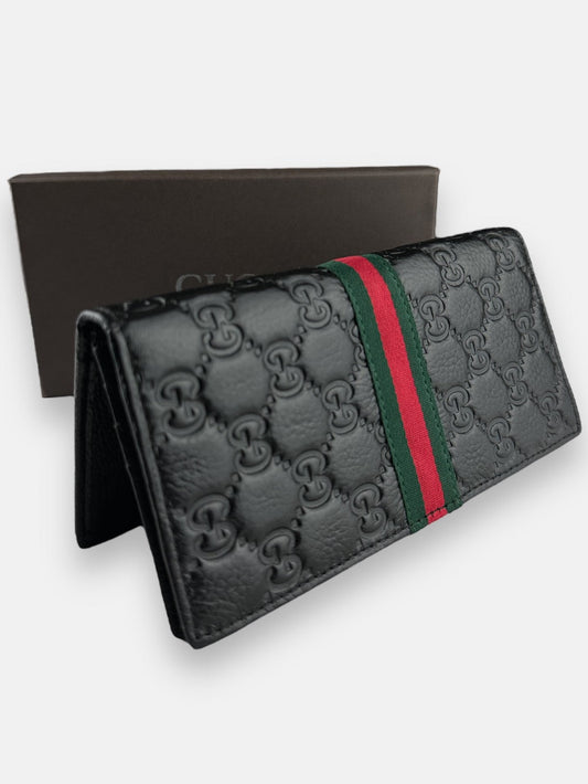 Guci Long Wallet Red & Green 936C