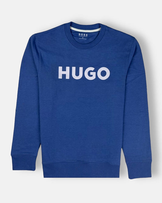 HGO BOS Premium Cotton Sweat Shirt Royal Blue